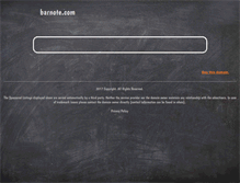 Tablet Screenshot of barnote.com
